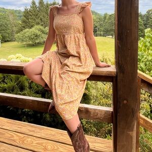 Universal Threads empire waist maxi sundress. Size M